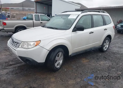 2011 Subaru Forester 2.5X from USA, damaged, VIN JF2SHABC0BH736294